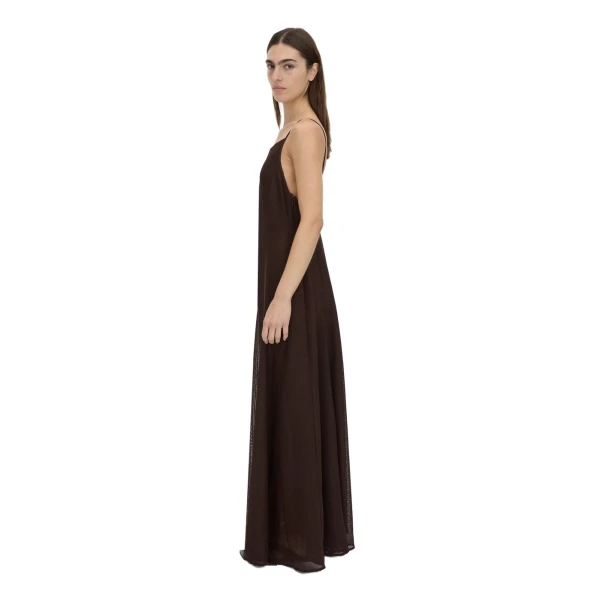 Camilla and Marc Tessara Maxi Dress in Chocolate