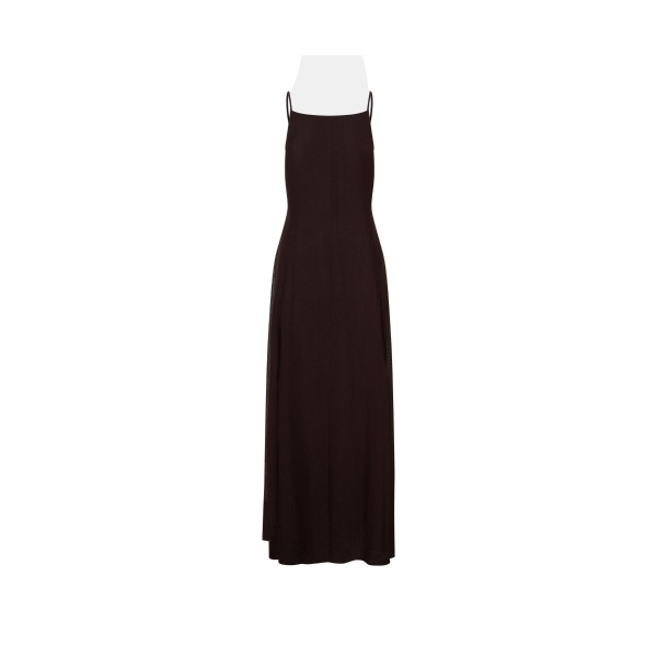 Camilla and Marc Tessara Maxi Dress in Chocolate | Dresses | Luxury Shoes 