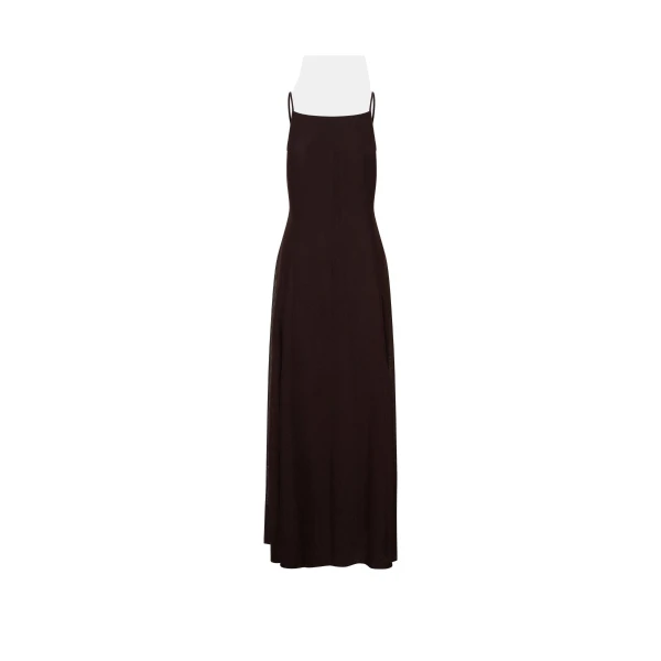 Tessara Maxi Dress in Chocolate