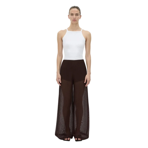 Camilla and Marc Tessara Pant in Chocolate