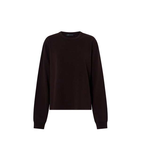 Camilla and Marc Thome Relaxed Track Top in Hickory | Tops | Luxury Shoes 