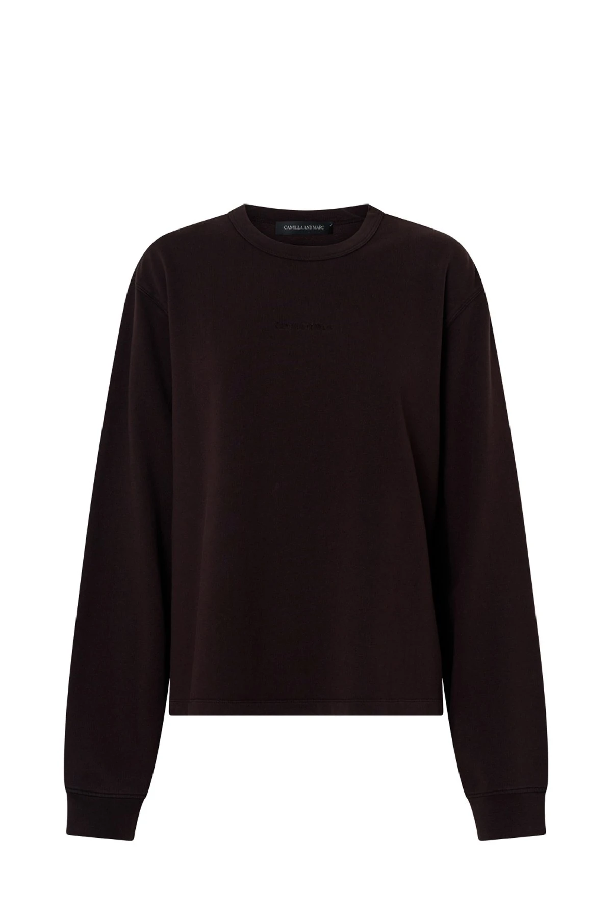 Camilla-and-Marc-Thome-Relaxed-Track-Top-in-Hickory Camilla and Marc Thome Relaxed Track Top in Hickory | Tops | Luxury Shoes