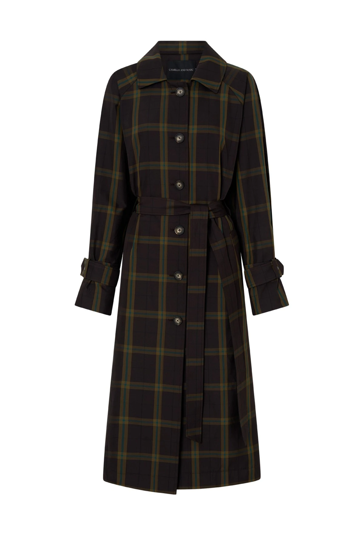 Camilla-and-Marc-Winton-Check-Trench-Coat-in-Espresso-Check Camilla and Marc Winton Check Trench Coat in Espresso Check | Coats | Luxury Shoes