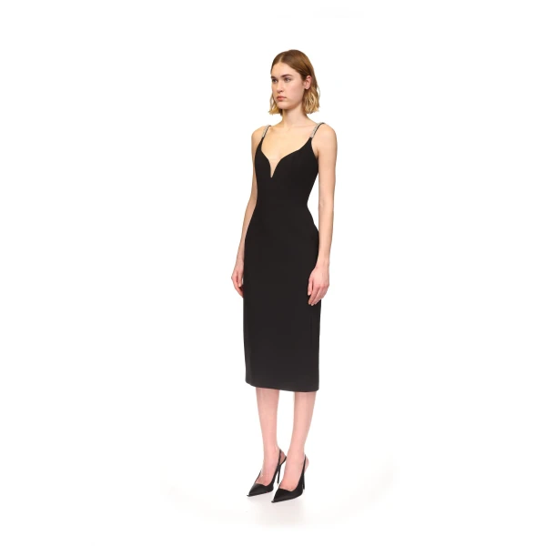 designer midi dress