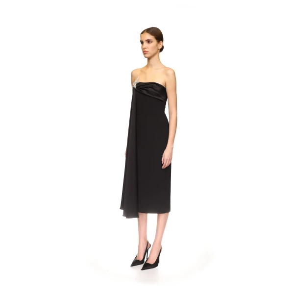 designer midi dress