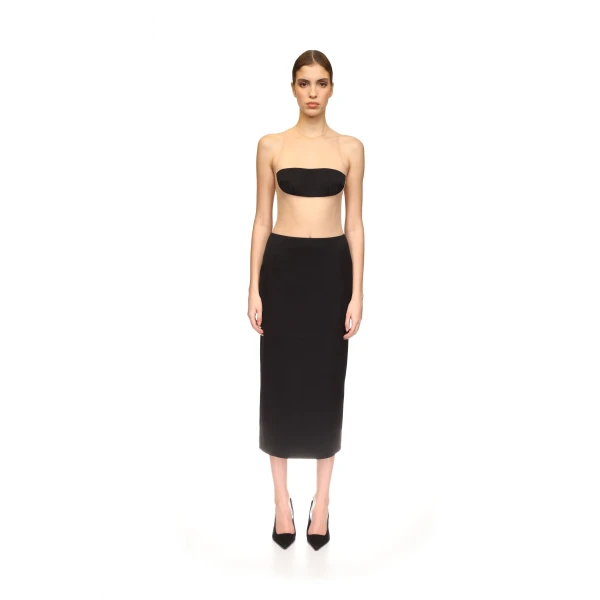 David Koma black skirt