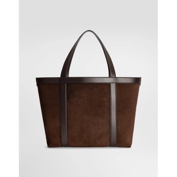 3.5 shopping bag in split calfskin - Image 3
