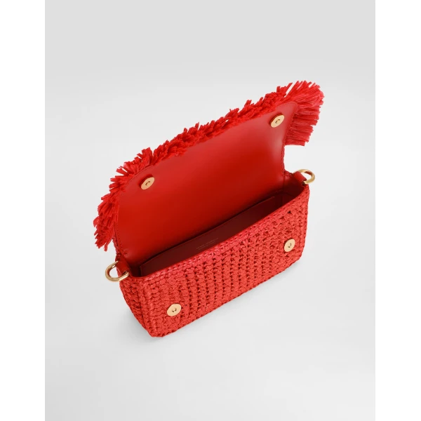 3.5 shoulder bag in raffia - Image 5