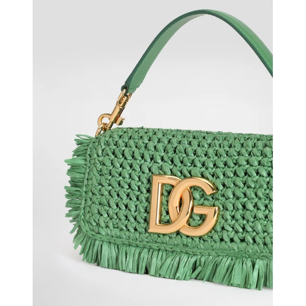 3.5 shoulder bag in raffia - Image 6