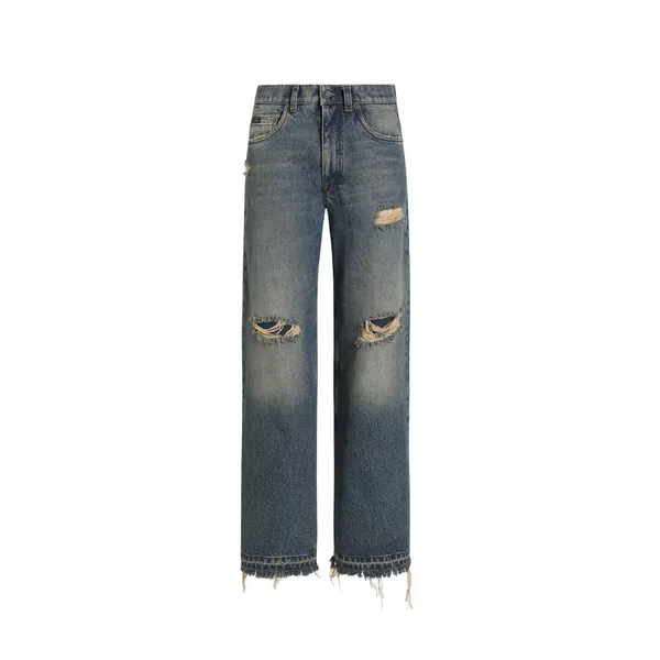 5-pocket denim trousers