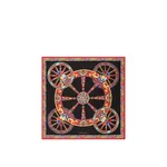 Dolce & Gabbana 50x50 carretto-print silk twill scarf