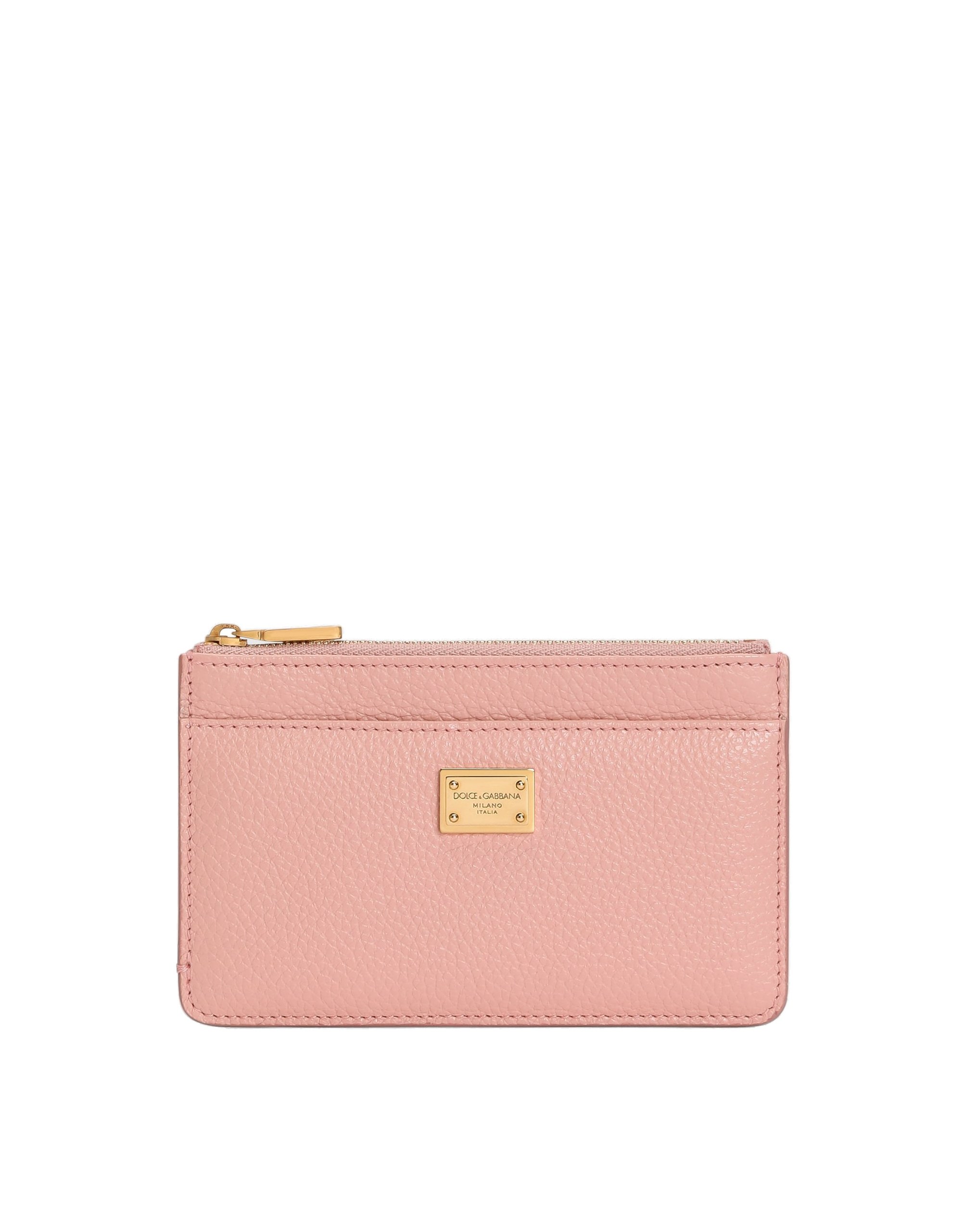 Dolce & Gabbana Calfskin card holder in Pink | Buy Accessories at Luxury Shoes Dolce & Gabbana Calfskin card holder