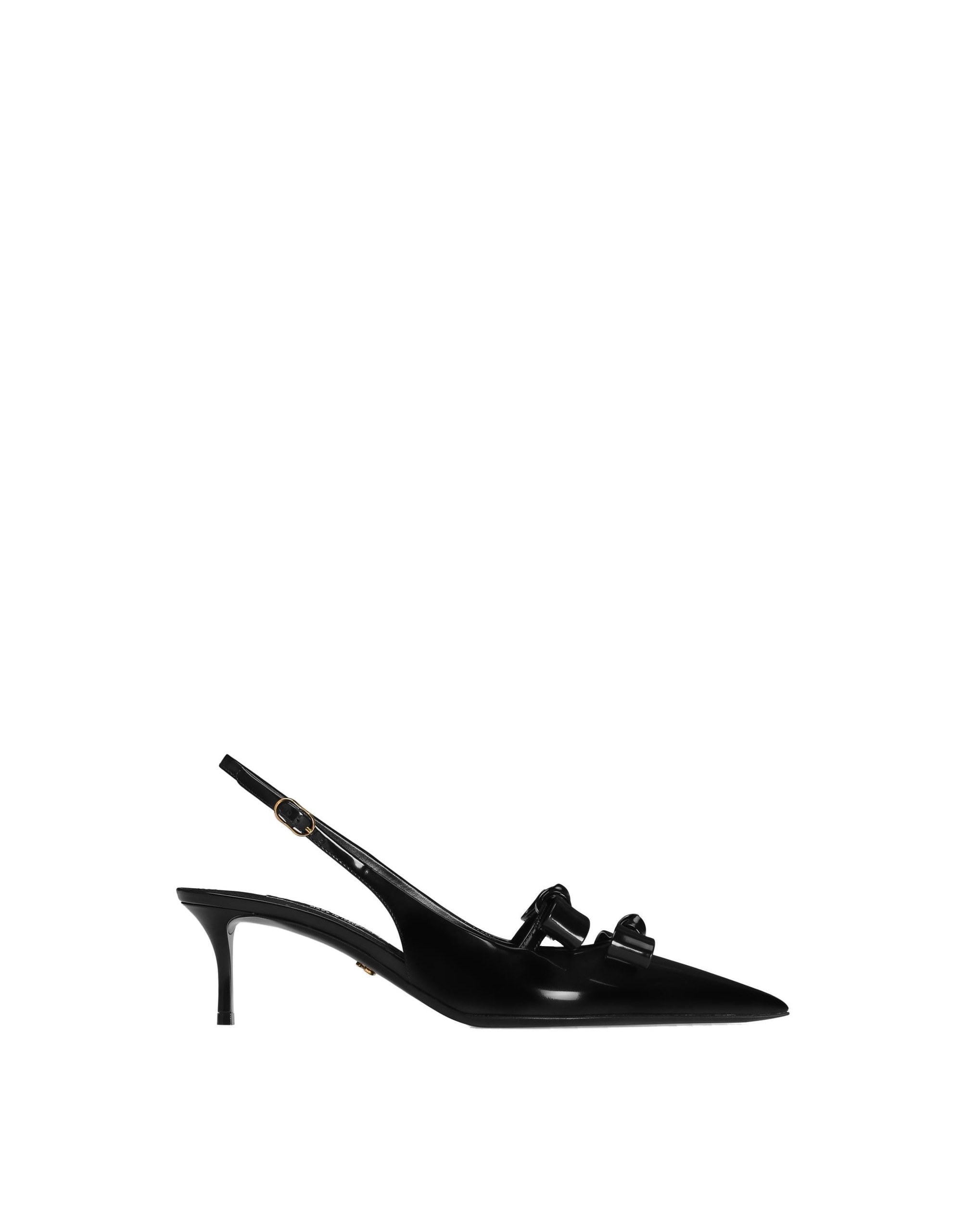Dolce & Gabbana Calfskin slingback in Black | Buy Shoes at Luxury Shoes Dolce & Gabbana Calfskin slingback