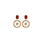 Dolce & Gabbana Carretto wheel clip earrings