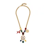 Dolce & Gabbana Carretto wheel necklace