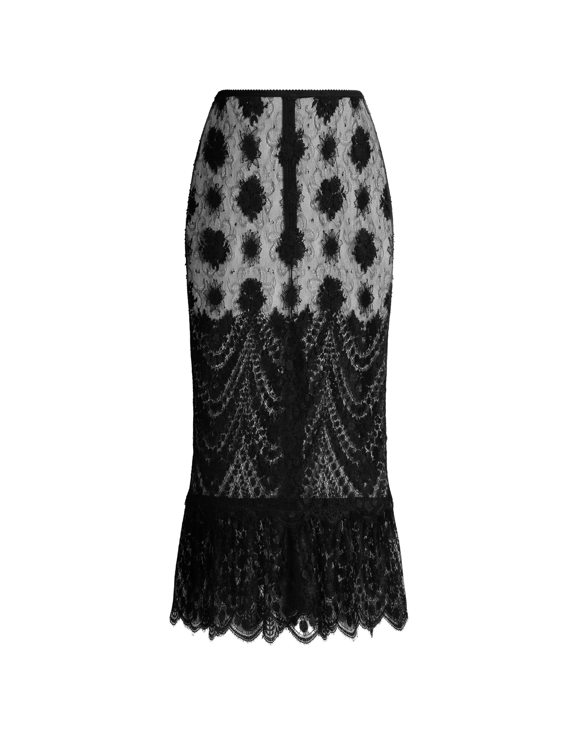 Dolce & Gabbana Chantilly lace skirt | Skirts | Luxury Shoes Dolce & Gabbana Chantilly lace skirt
