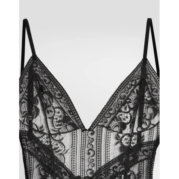 Chantilly lace slip dress - Image 3