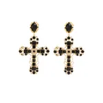 Dolce & Gabbana Clip earrings with crosses