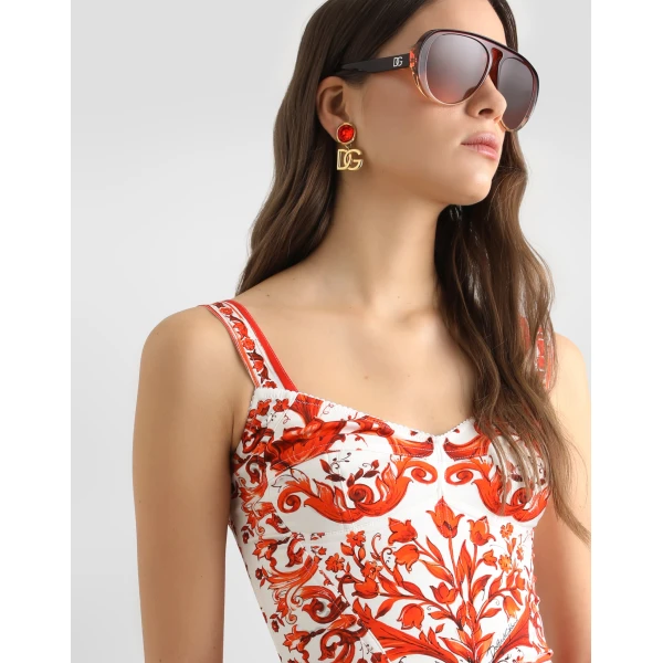 Clip earrings with logo - Image 2