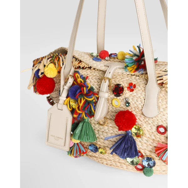 Coffa Capri bag with embroidery - Image 5