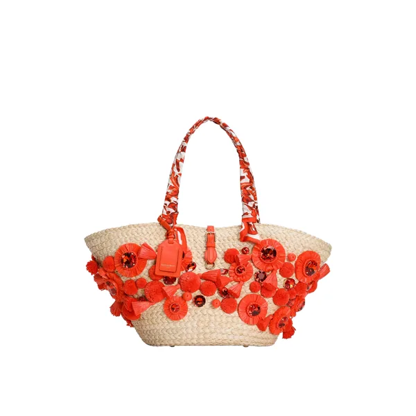 Coffa Capri bag with embroidery