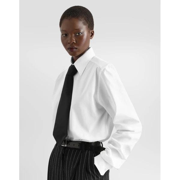 Cotton poplin shirt - Image 4