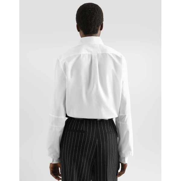 Cotton poplin shirt - Image 5