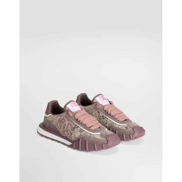 DG Athletic sneakers in lace - Image 2