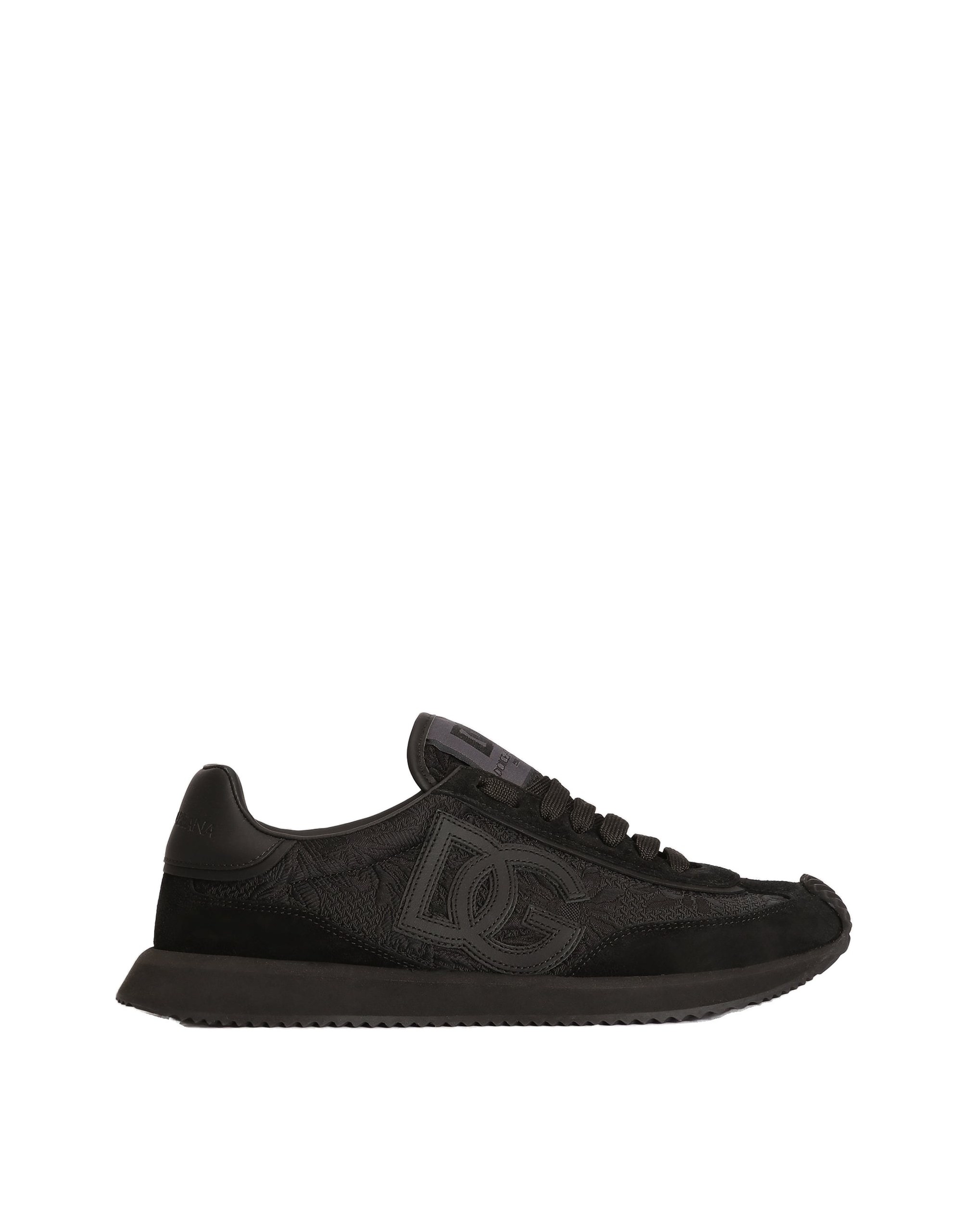 Dolce & Gabbana DG Cushion fabric sneakers in Black | Buy Shoes at Luxury Shoes Dolce & Gabbana DG Cushion fabric sneakers
