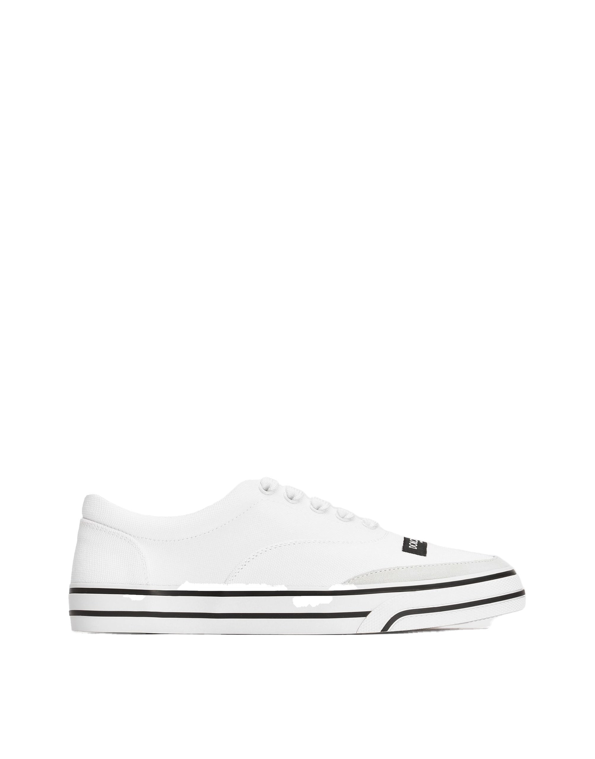 Dolce & Gabbana DG Sailing canvas sneakers in Cream | Buy Shoes at Luxury Shoes Dolce & Gabbana DG Sailing canvas sneakers