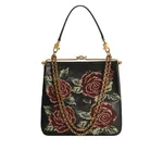 Dolce & Gabbana Dina shoulder and crossbody bag with fine stitch embroidery