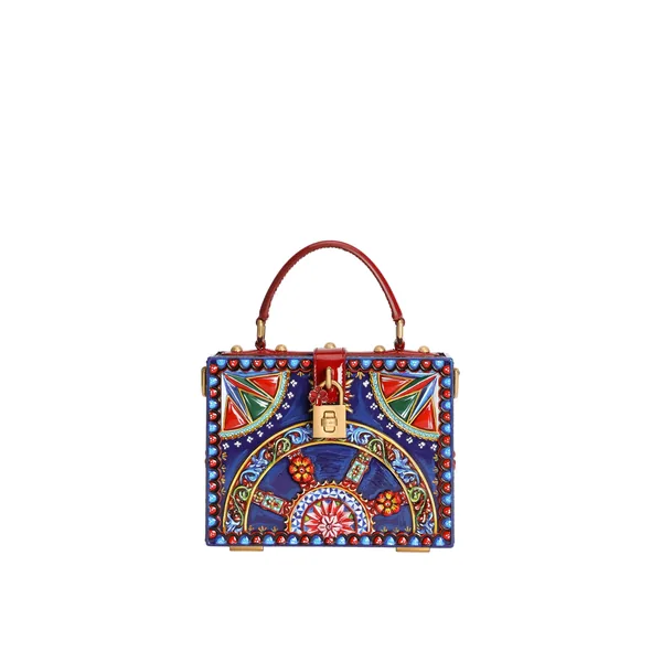 Dolce & Gabbana Dolce Box handbag in carretto resin