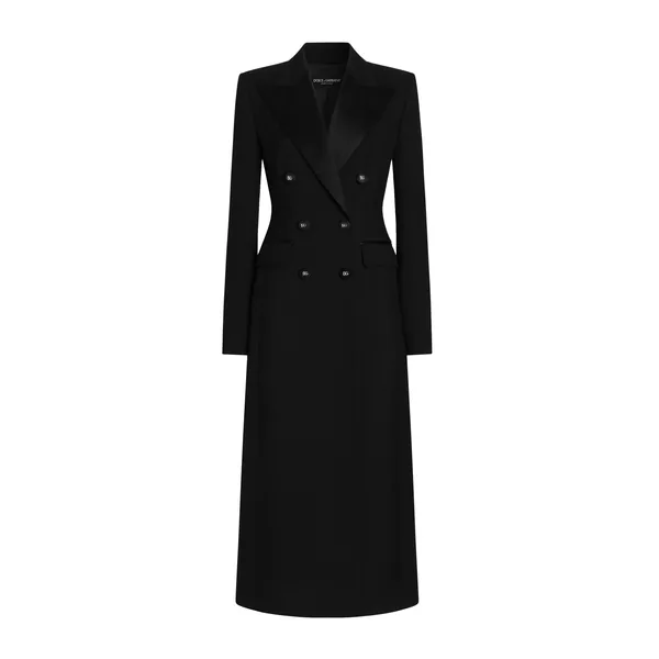 Dolce & Gabbana Dolce double-breasted coat in double wool gabardine