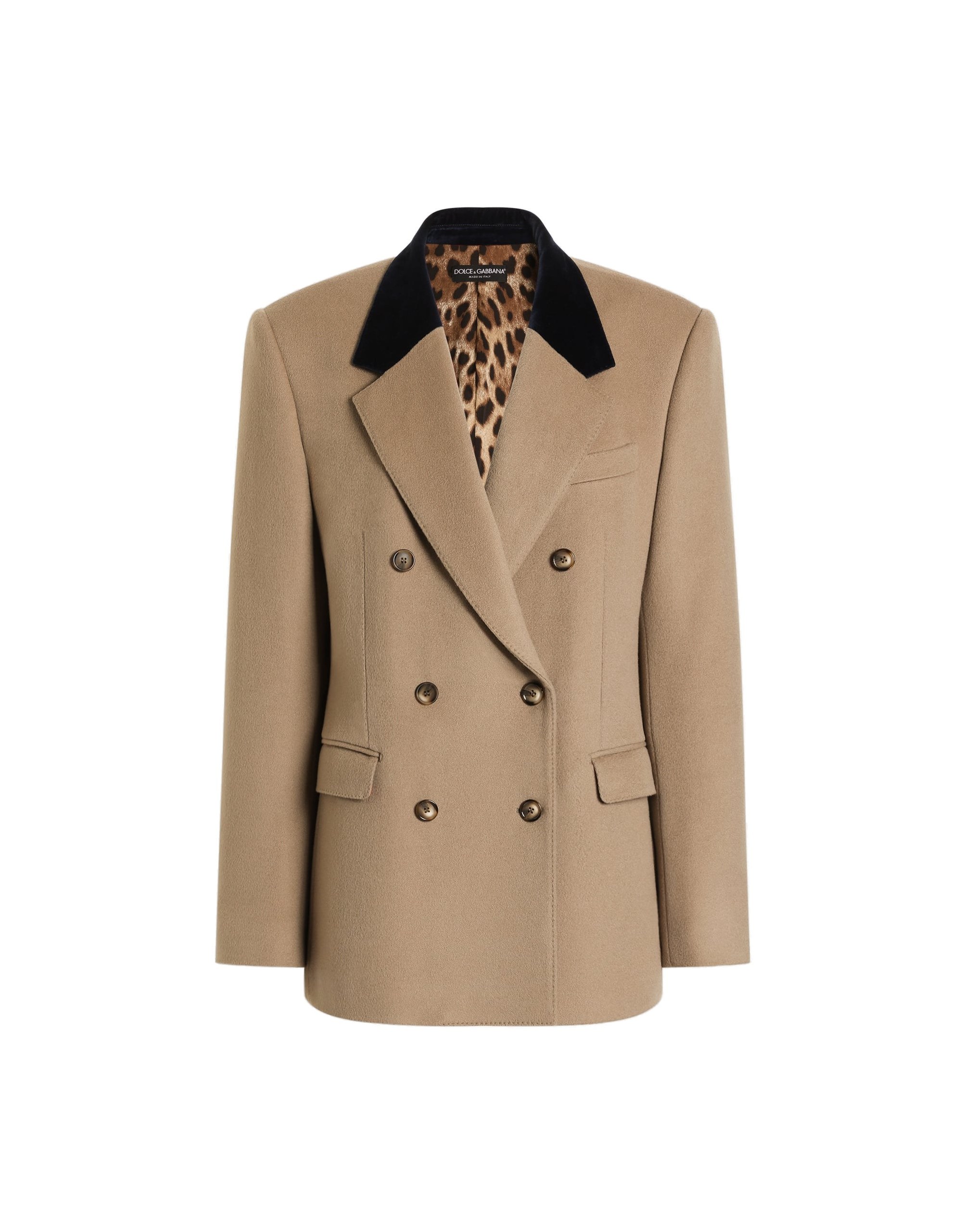 Dolce & Gabbana Double-breasted cashmere jacket | Jackets | Luxury Shoes Dolce & Gabbana Double-breasted cashmere jacket