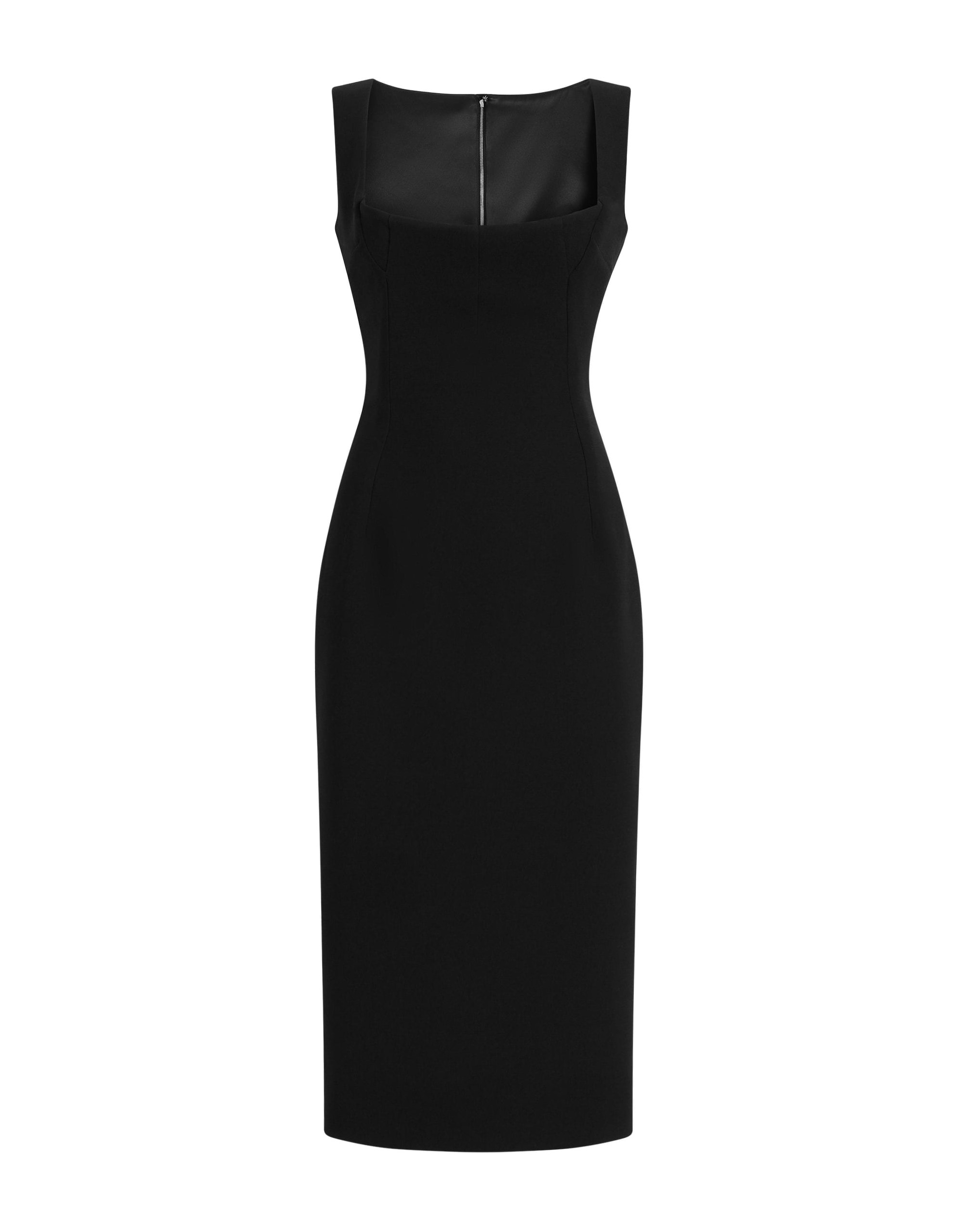 Dolce & Gabbana Double wool crêpe dress | Dresses | Luxury Shoes Dolce & Gabbana Double wool crêpe dress