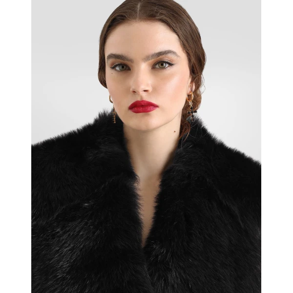 Double wool gabardine coat - Image 4