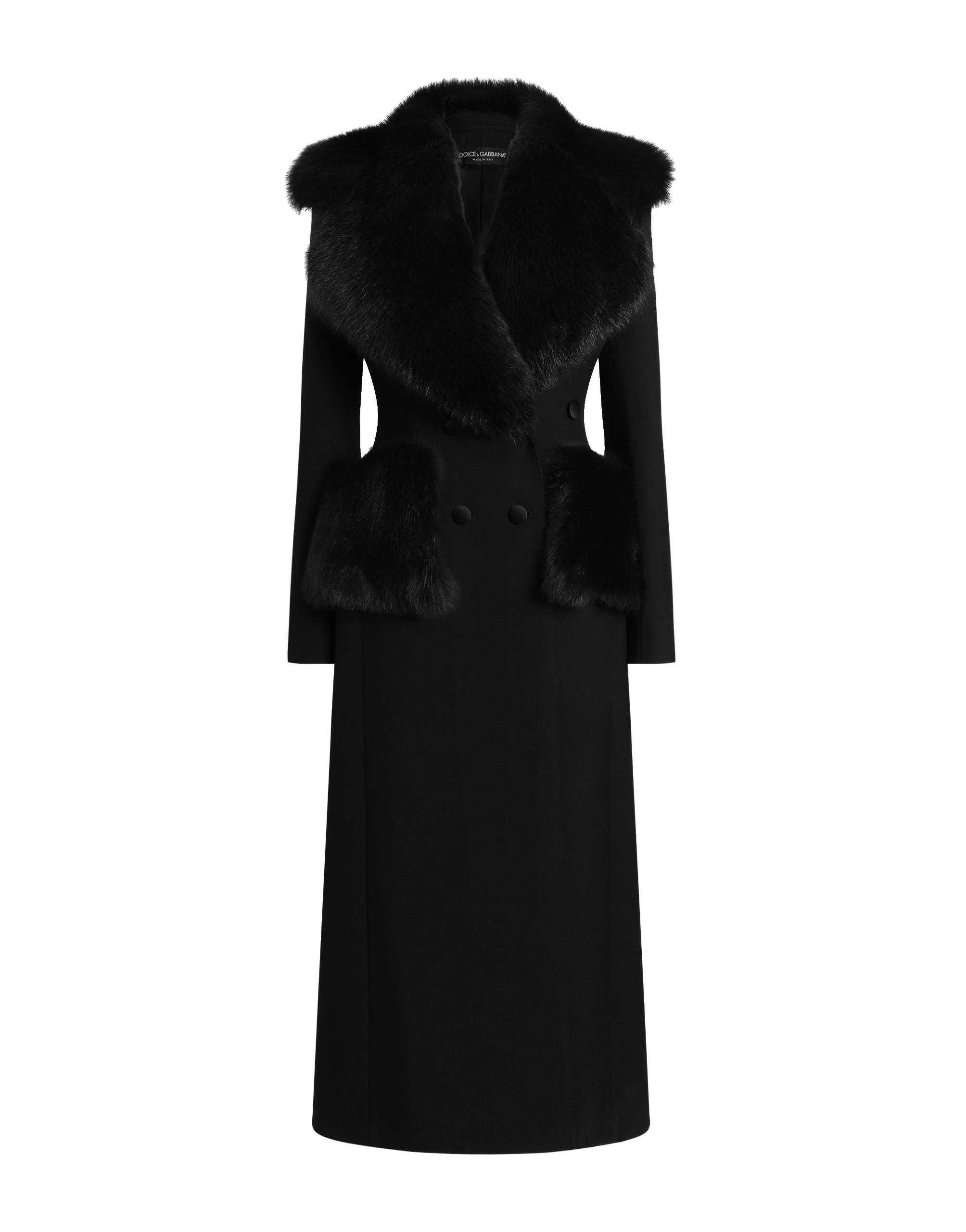 Dolce & Gabbana Double wool gabardine coat | Coats | Luxury Shoes Dolce & Gabbana Double wool gabardine coat