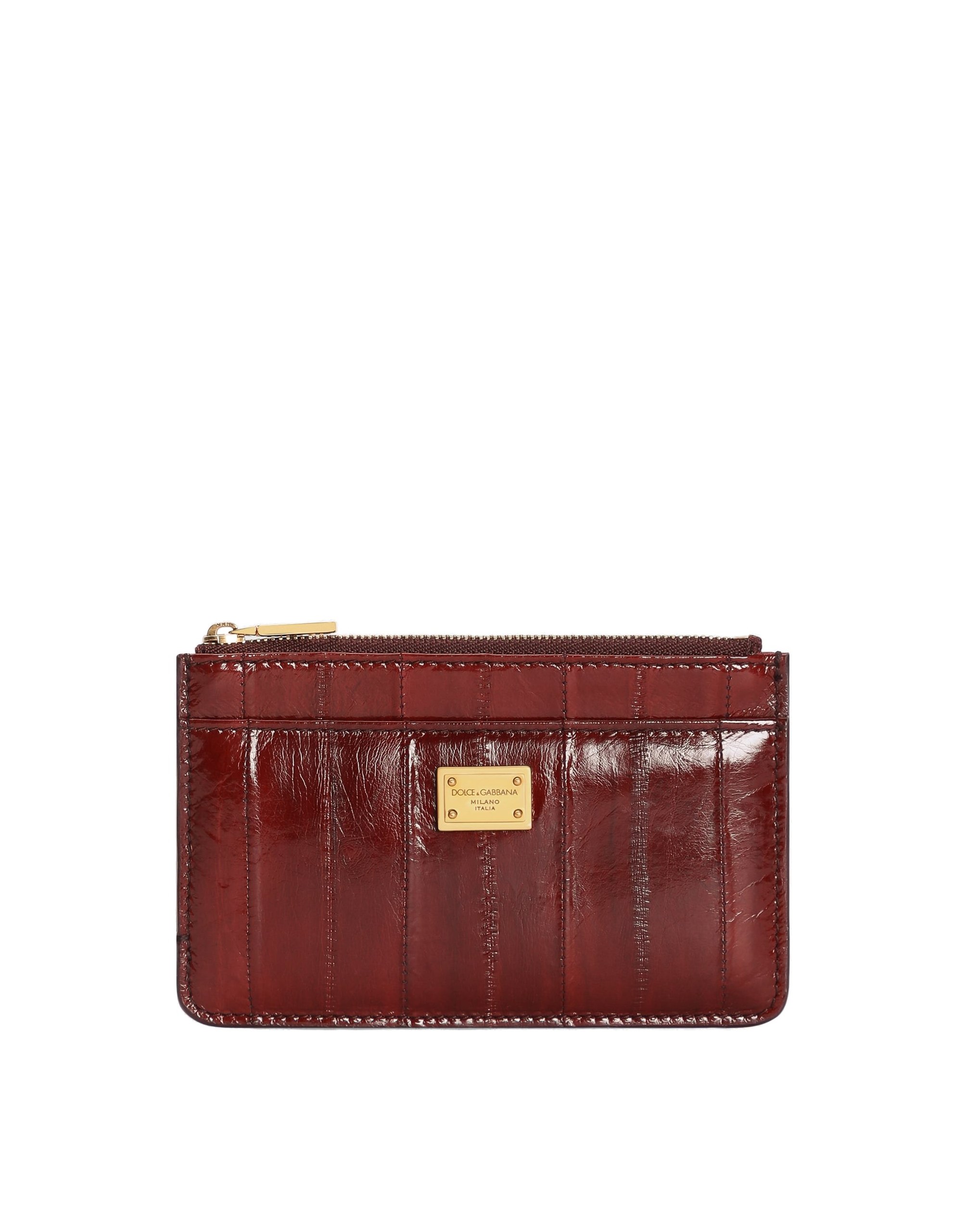 Dolce & Gabbana Eel card holder in Red | Buy Accessories at Luxury Shoes Dolce & Gabbana Eel card holder