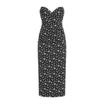 Dolce & Gabbana Floral-print charmeuse dress