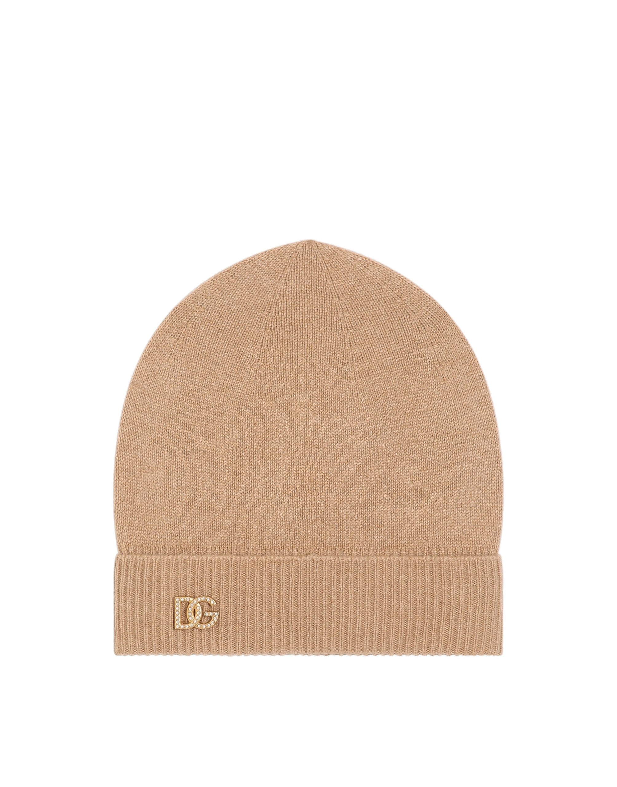 Dolce & Gabbana Knit hat in Beige | Buy Accessories at Luxury Shoes Dolce & Gabbana Knit hat