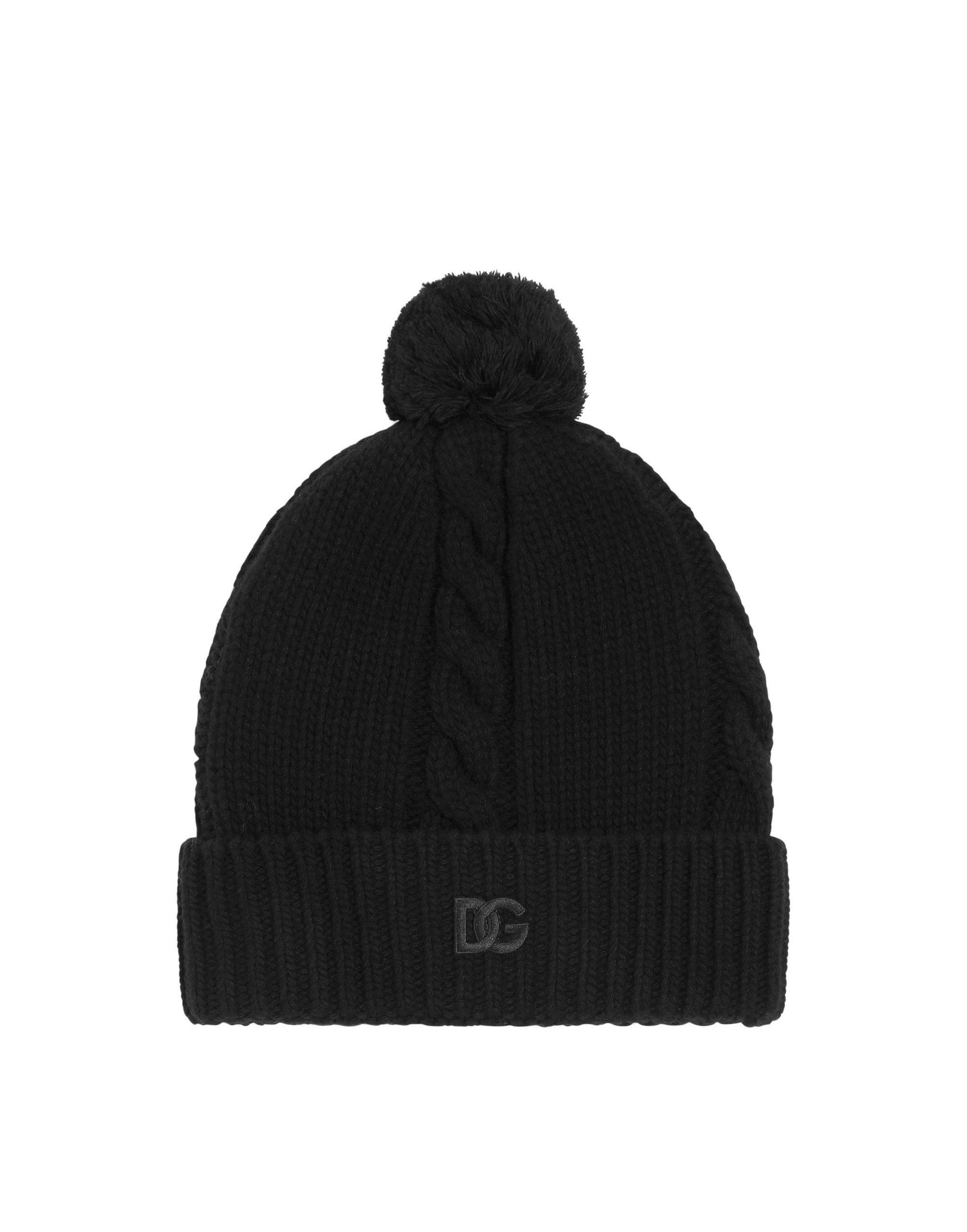 Dolce & Gabbana Knit hat in Black | Buy Accessories at Luxury Shoes Dolce & Gabbana Knit hat