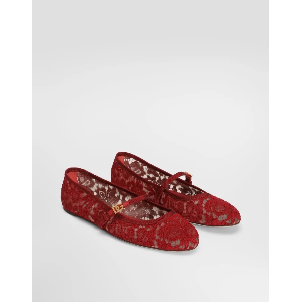 Lace ballet flats - Image 2