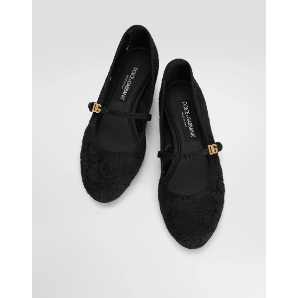 Lace ballet flats - Image 4