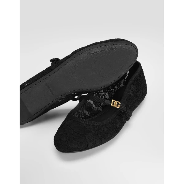 Lace ballet flats - Image 5