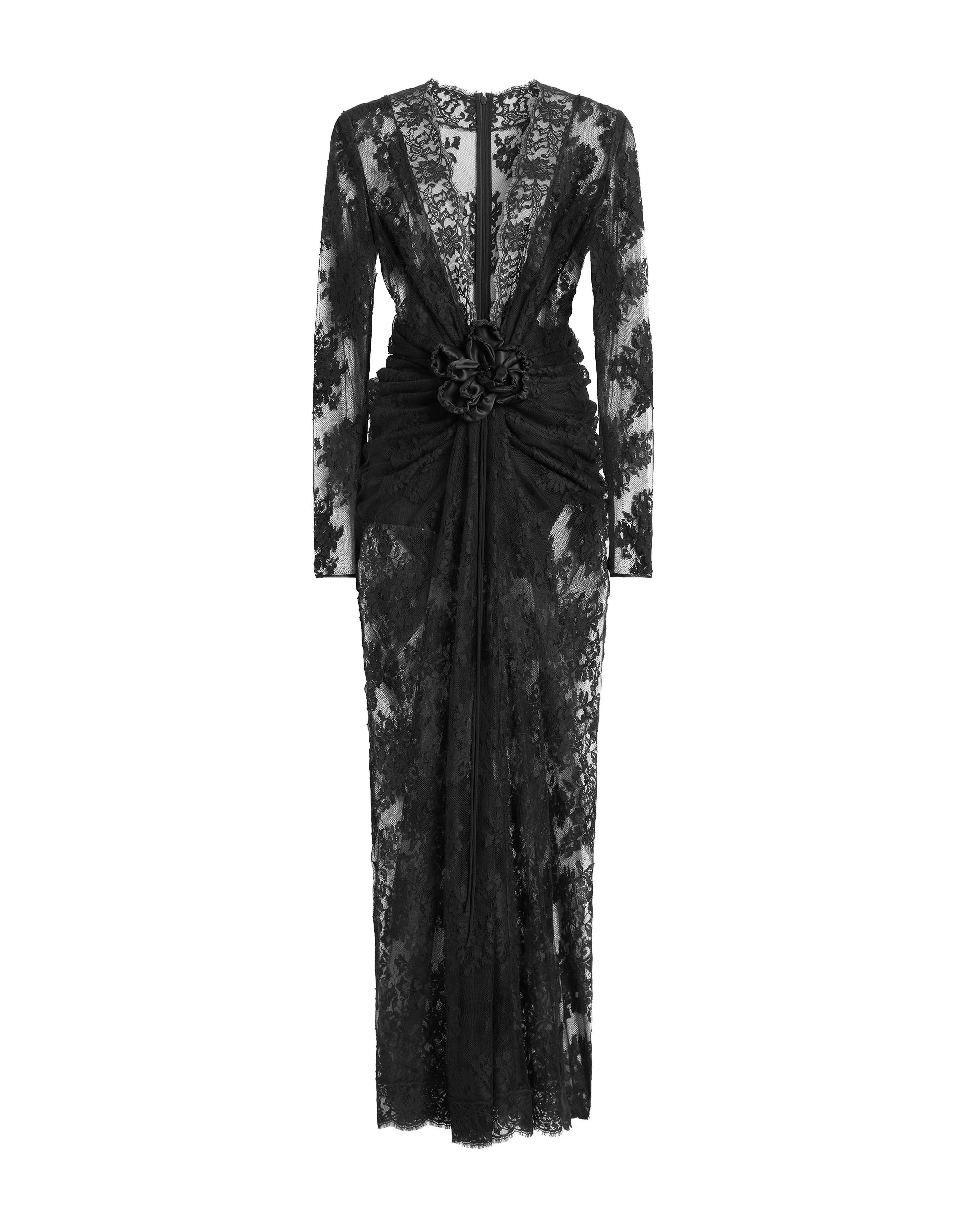 Dolce & Gabbana Lace dress with bow | Dresses | Luxury Shoes Dolce & Gabbana Lace dress with bow