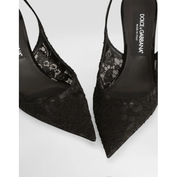 Lace slingback - Image 4