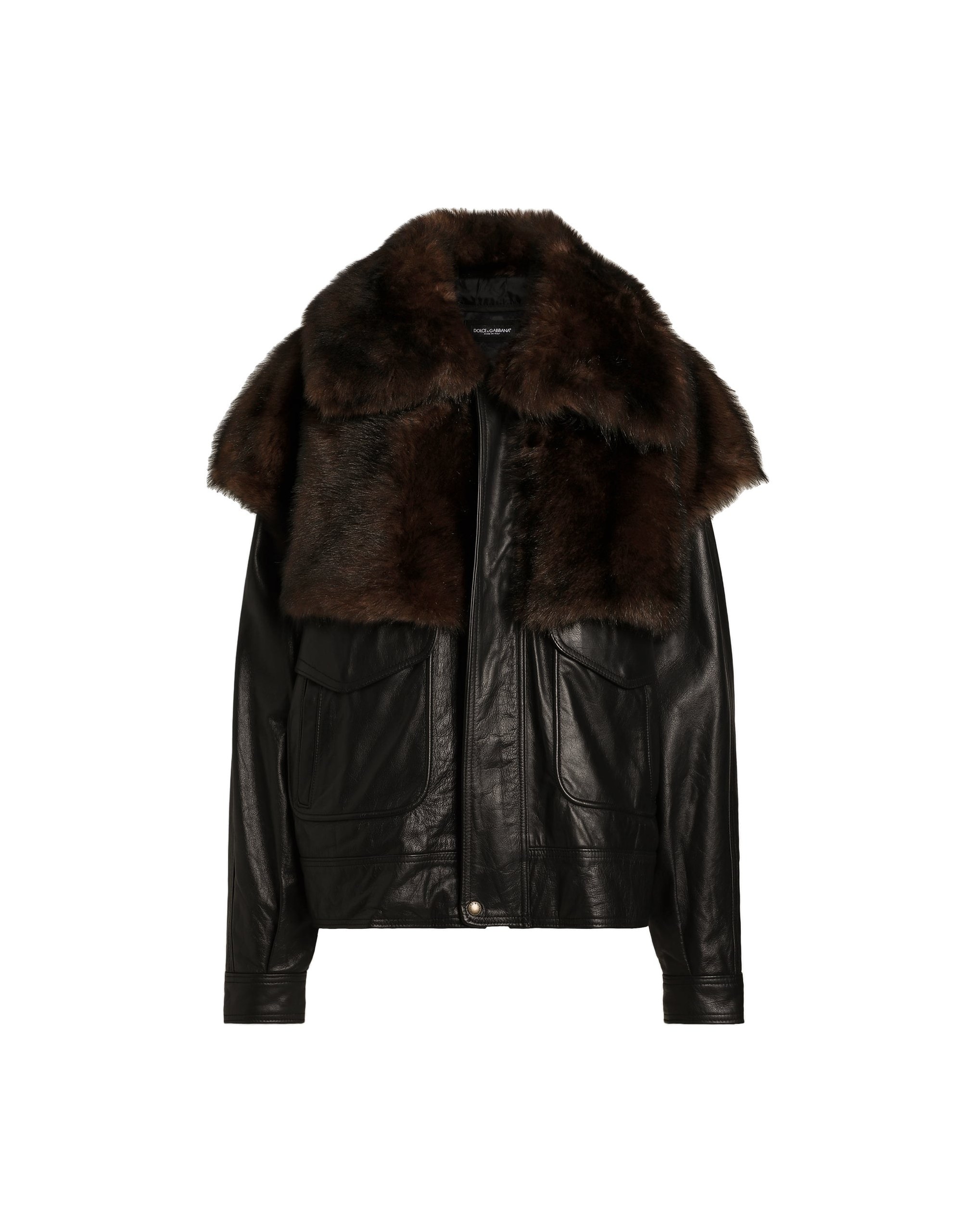 Dolce & Gabbana Leather jacket | Jackets | Luxury Shoes Dolce & Gabbana Leather jacket