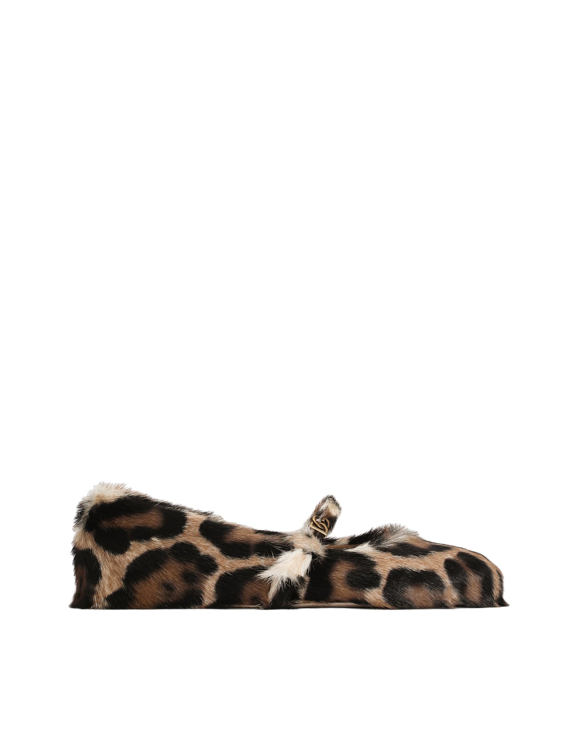 Dolce & Gabbana Leo kid leather ballet flats in Multicolour | Buy Shoes at Luxury Shoes Dolce & Gabbana Leo kid leather ballet flats