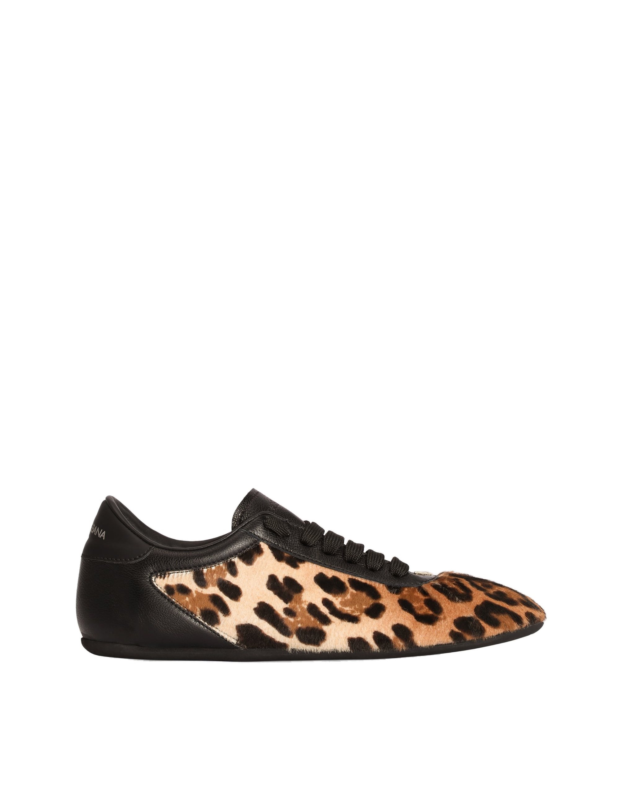 Dolce & Gabbana Leo pony hair Ballet sneakers in Print | Buy Shoes at Luxury Shoes Dolce & Gabbana Leo pony hair Ballet sneakers