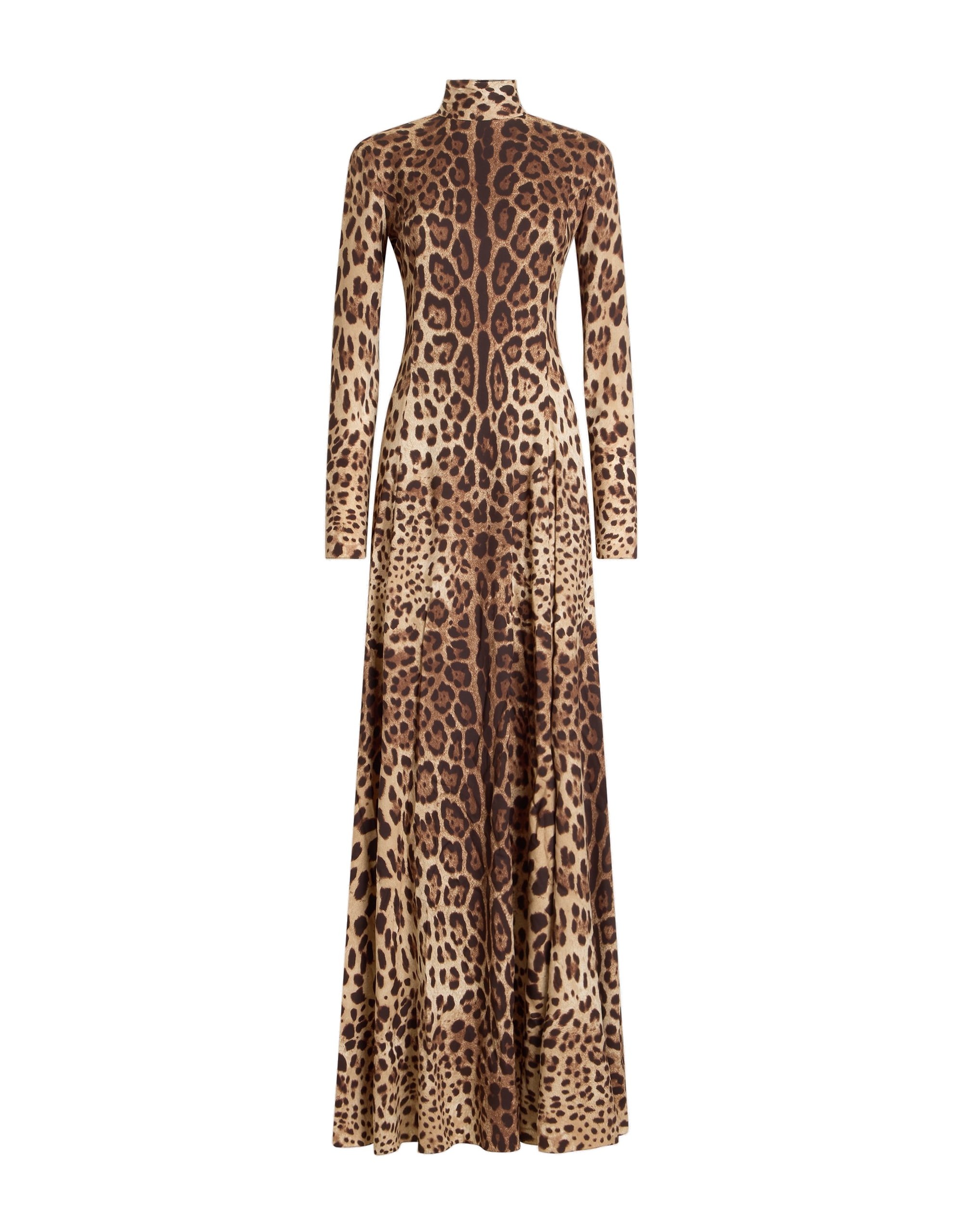 Dolce & Gabbana Leo-print charmeuse dress | Dresses | Luxury Shoes Dolce & Gabbana Leo-print charmeuse dress